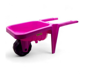 Візок для піску та саду "Гігант" (рожевий)