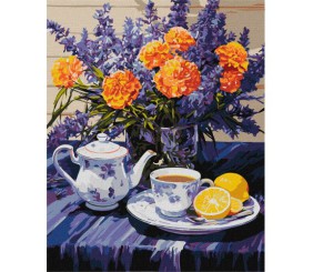 Картина за номерами "Лавандова гармонія" 40х50 см