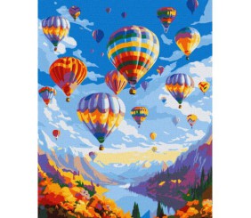 Картина за номерами "Магічний політ" 40х50 см