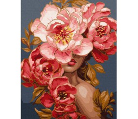 Картина за номерами "Квітуча грація" 40х50 см