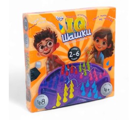 Розвиваюча настільна гра "IQ Шашки"