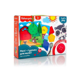 Гра-шнурівка "Fisher-Price; Maxi-ґудзики", укр