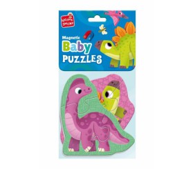 Магнітні бейбі пазли "Малюк зможе: Динозаврики"
