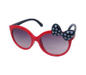 Окуляри сонячні (дитячі) "Бантик", червоні