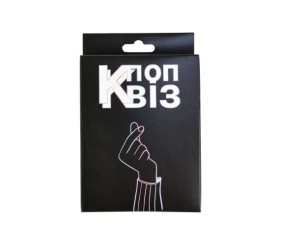 Карткова гра-вікторина "К-поп Квіз" укр