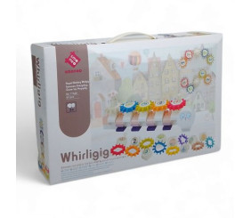 Конструктор пластиковий з шестернями "Whirligig", 62 деталі