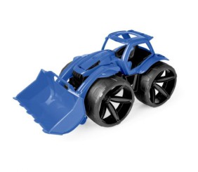 Машинка пластикова гігант Maximus бульдозер, 68 см, синій