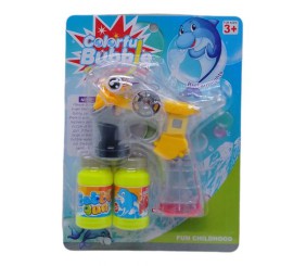Пістолет з мильними бульбашками "Дельфінчик", на батарейках