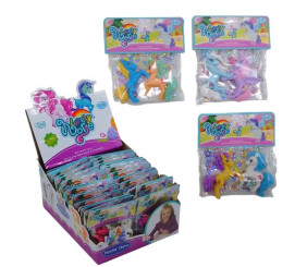 Гумові фігурки "Поні та єдинороги", 2 штуки