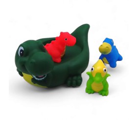 Набір іграшок для ванної "Динозаврики", 4 шт