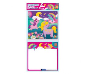 Гра настільна "Набір 4 в 1. Єдинороги"  (укр)