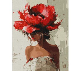 Картина по номерах "Вишуканий бутон" 40х50 см