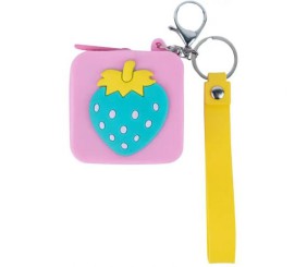 Гаманець-монетниця силіконовий "Полуниця"