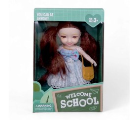 Лялька шарнірна "Welcome School", 15 см