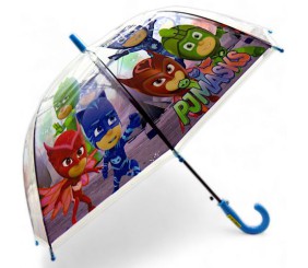 Дитяча парасолька "Герої в масках" (висота - 66 см; діаметр - 73 см), блакитна