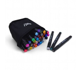 Набір двосторонніх скетч-маркерів, 36 штук