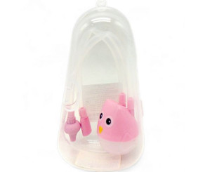 Аспіратор назальний в футлярі (рожевий)