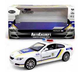 Машинка металева "Авто Експерт: Поліція"