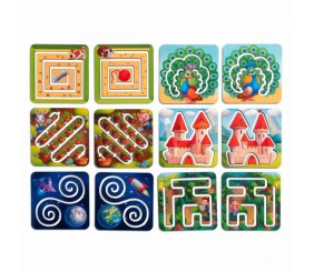 Деревʼяна розвиваюча гра "Міжпівкульні дошки: Дві руки"