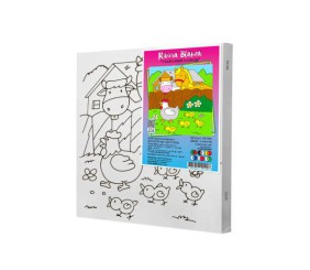 Дитячий набір для розпису "У бабусиній господі", 25х25 см