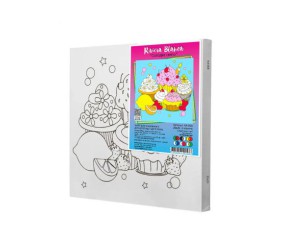 Дитячий набір для розпису "Солодке свято", 25х25 см