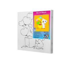 Дитячий набір для розпису "Вітаю", 25х25 см