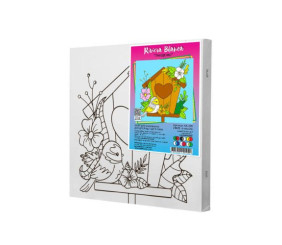 Дитячий набір для розпису "Гніздечко", 25х25 см