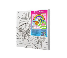 Дитячий набір для розпису "Цукерленд", 25х25 см