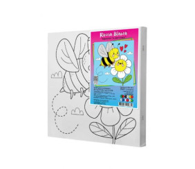 Дитячий набір для розпису "Бджілка", 25х25 см