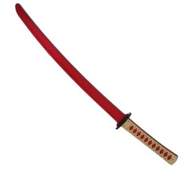 Сувенірний меч "Катана міні", Red (47,5 см)