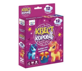 Гра настільна Vladi Toys розважальна. Квест у коробці. Єдиноріжки VT5902-01