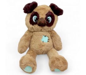 Мʼяка іграшка "Песик", люмінесцентна (25 см. сидячи)