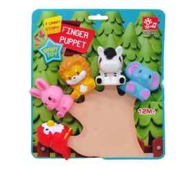 Пальчиковий театр "Казкові герої" (5 тваринок)