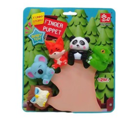 Пальчиковий театр "Казкові герої" (5 тваринок)