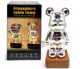 Нічник "Ведмедик Беарбрік", 23 см, працює від мережі