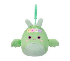 Мʼяка іграшка-брелок "Squishmallows: Дракон Тов" (9 см)