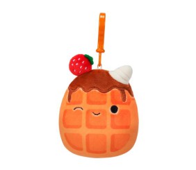 Мʼяка іграшка-брелок "Squishmallows: Вафелька Вівер" (9 см)