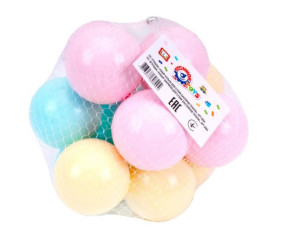 Іграшка «Набір кульок для сухих басейнів ТехноК», 15 штук, 6 см