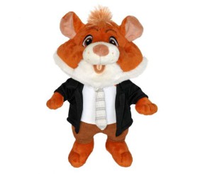 Іграшка "Хомʼяк Хамстер", 19 см