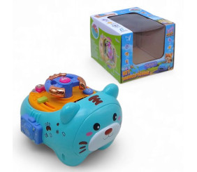 Кермо "Кіт-мандрівник", звук, світло, укр (блакитне)