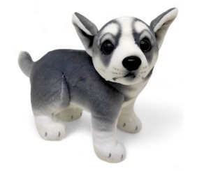 Мʼяка іграшка "Песик. Хаскі", 24 см