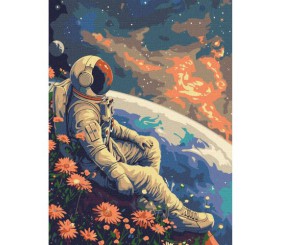 Картина по номерах "Всесвітній відпочинок" 30х40 см