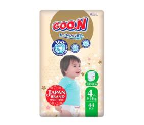 Трусики-підгузки Goo.N Premium Soft (розмір 4(L), 9-14 кг, 44 шт)