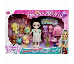 Лялька з аксесуарами (14 см)