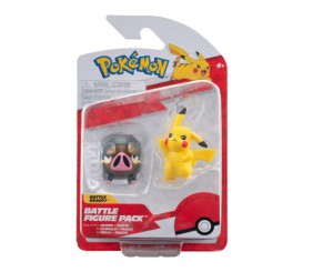 Набір ігрових фігурок Pokemon W17 - Пікачу та Лечонк