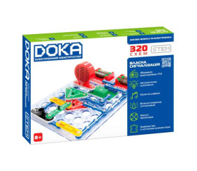 Конструктор електронний Doka 320 схем