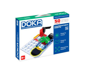 Конструктор електронний Doka Альтернативна енергія 50 схем