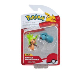 Набір ігрових фігурок Pokemon W16 - Чеспін і Белдум