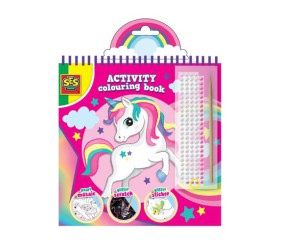 Книжка-розмальовка 3-в-1 - Чарівний світ