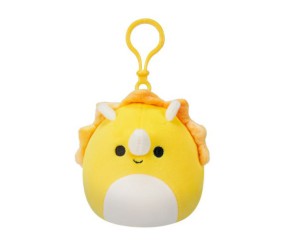 М'яка іграшка на кліпсі Squishmallows – Трицератопс (9 cm)